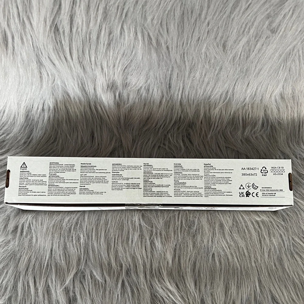 LUSTIGT • IKEA Wall Shelf,Wooden, 37x37 cm (14 5/8x14 5/8